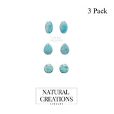 larimar earrings